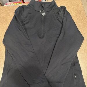 Black Quarter-Zip Pullover - new- dGB brand -